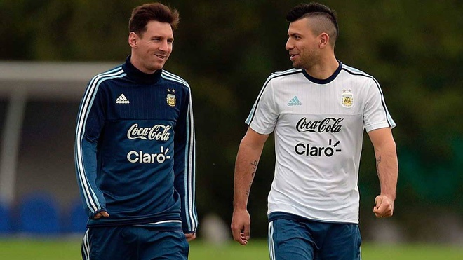 Aguero và Messi